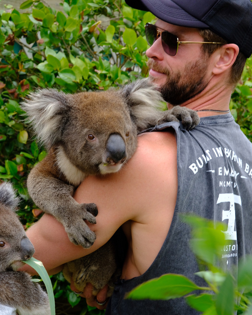Chris Hemsworth, Kangaroo Island Chris Hemsworth, Kangaroo Island
